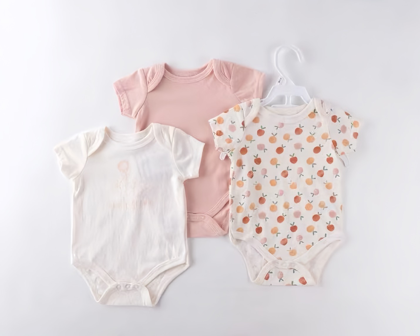 滿版水果包屁衣三件組