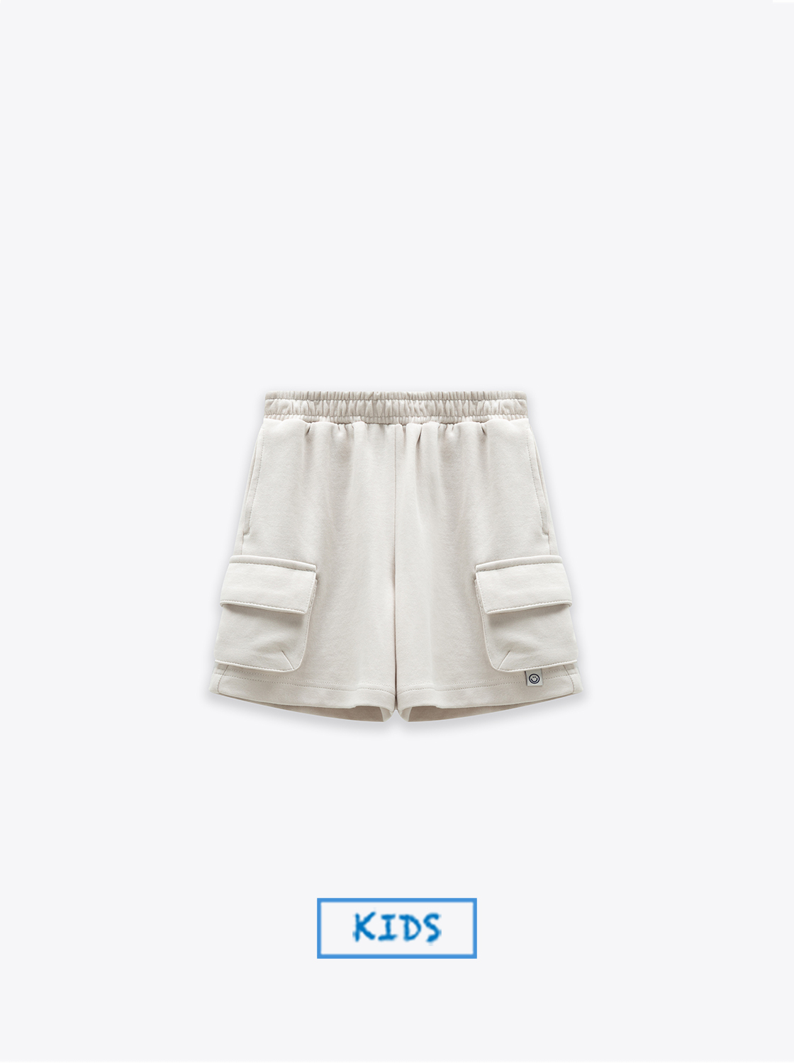 【期間限定】寬鬆工作口袋短褲【童裝】