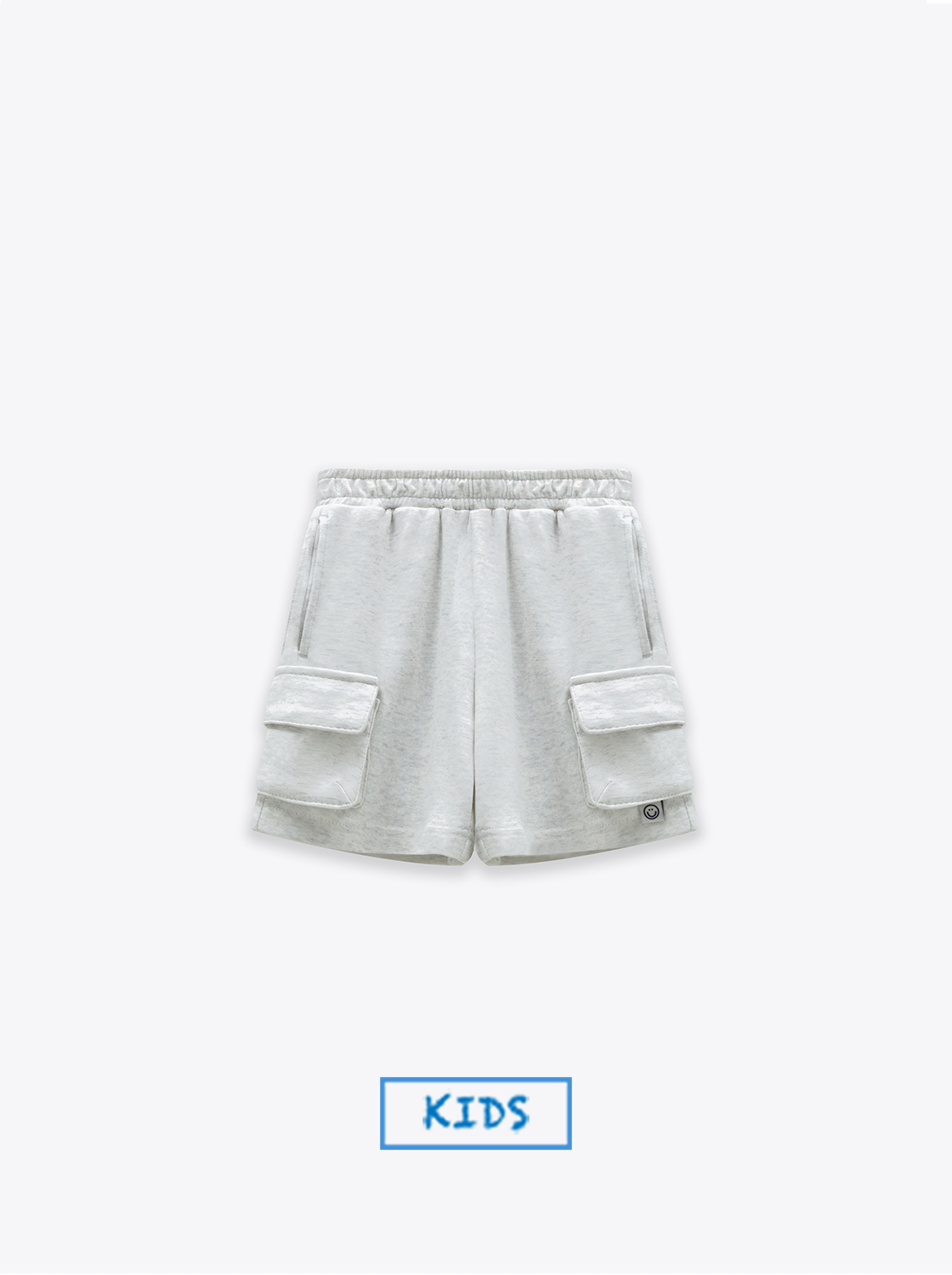 【期間限定】寬鬆工作口袋短褲【童裝】