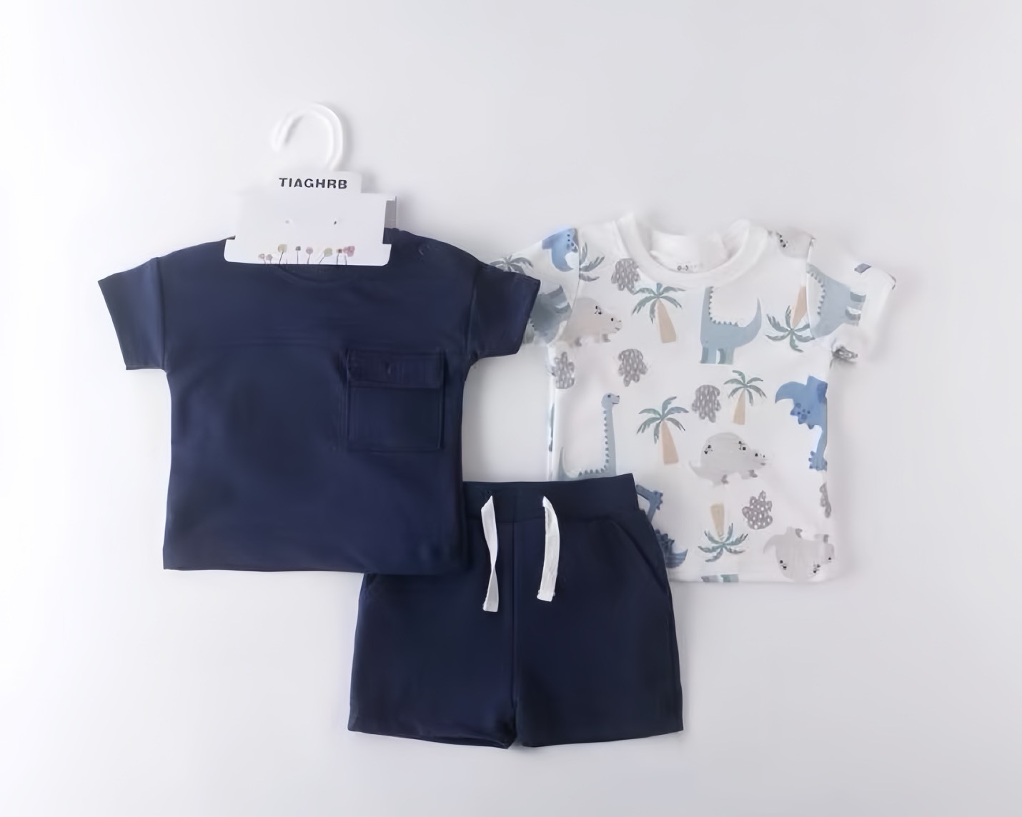 可愛恐龍套三件組套裝