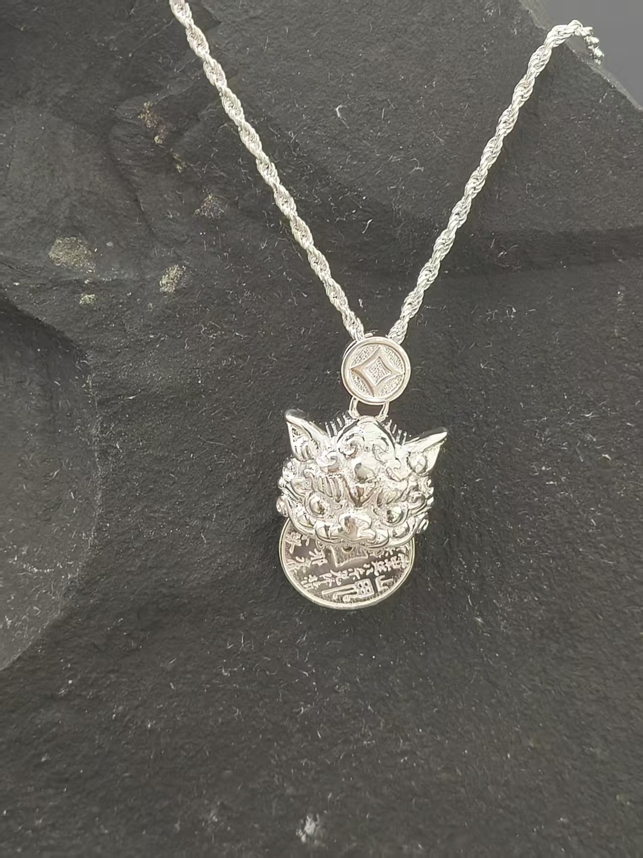 (AQ1) 天祿項鏈 S925厚銀- #X0243303 #AP2604