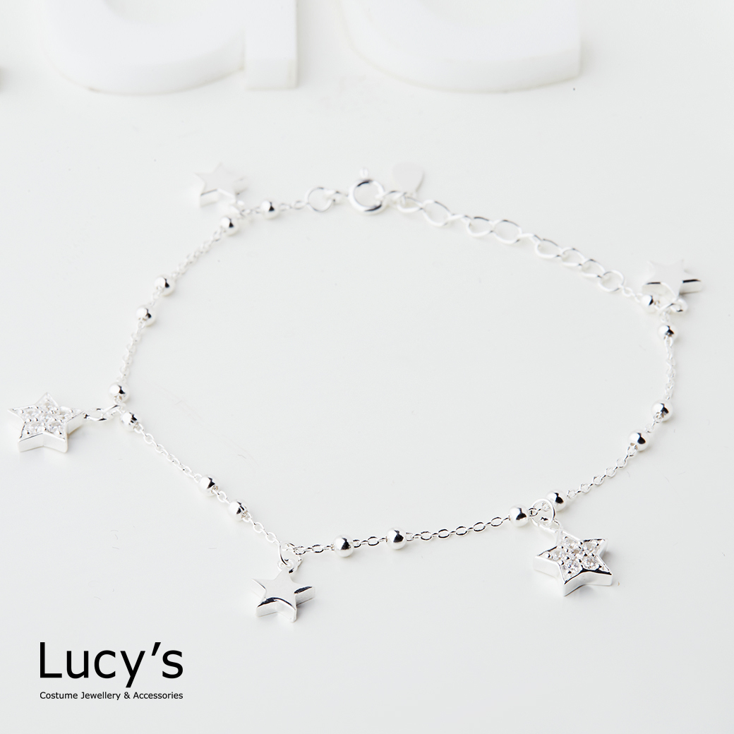 925純銀 星願 手鍊 (127121)