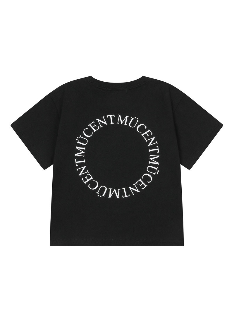 【 4/19收單 】MUCENT 童裝｜經典正反LOGO短T 韓國