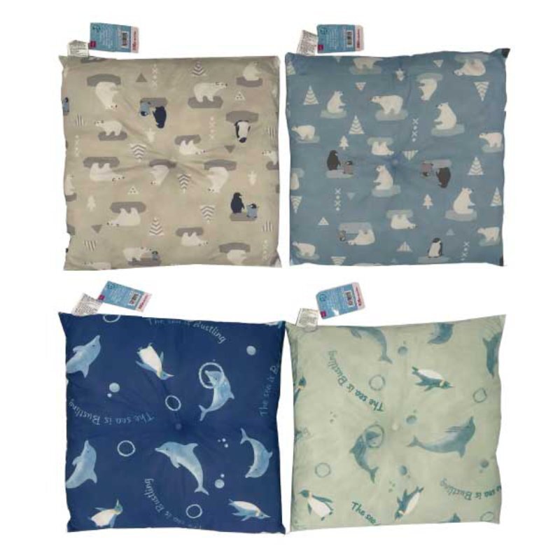 涼感坐墊/動物 40×40cm