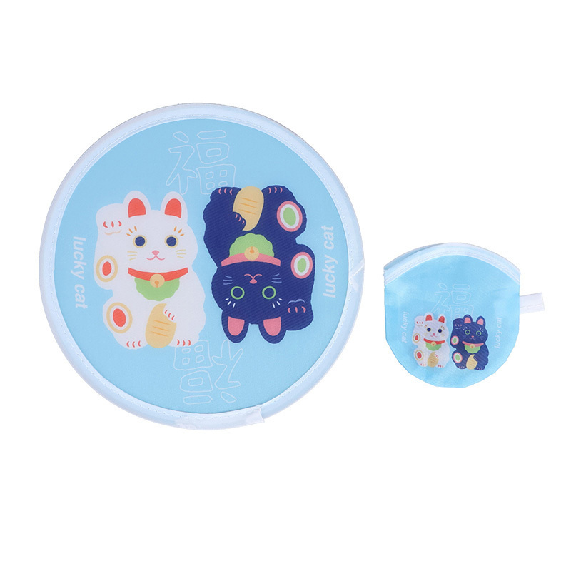 折扇/招財貓 20cm