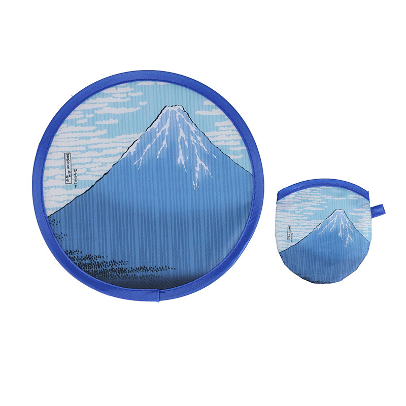 折扇/浮世繪富士山 20cm