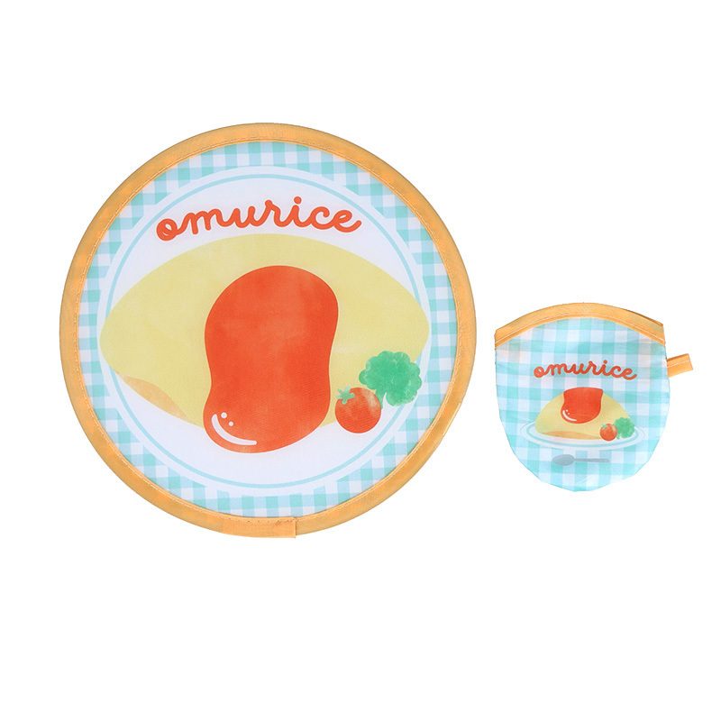 折扇/蛋包飯 20cm