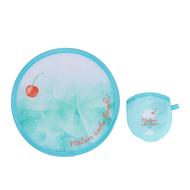 折扇/奶油蘇打 20cm