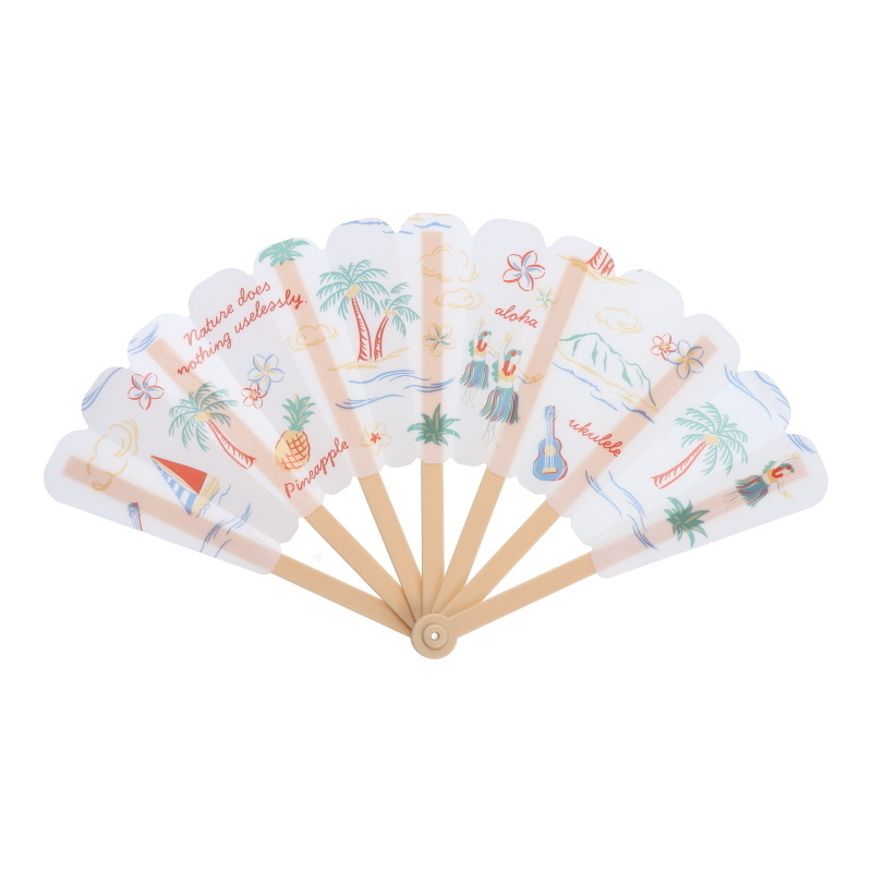 迷你扇子/夏威夷風