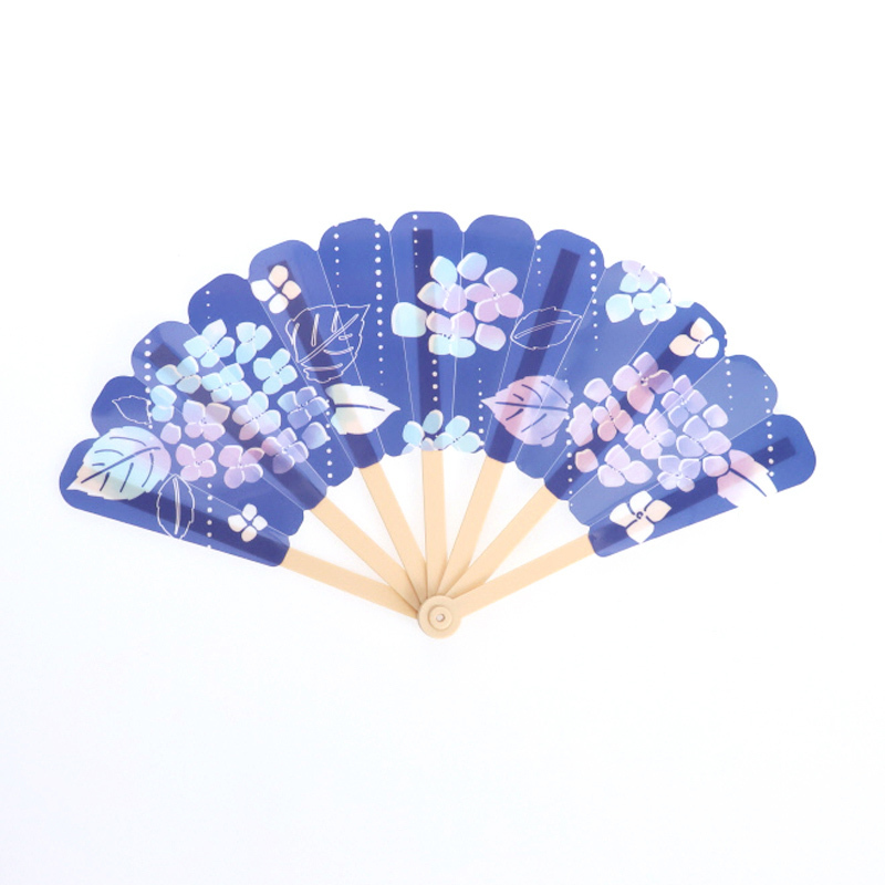 迷你扇子/紫陽花