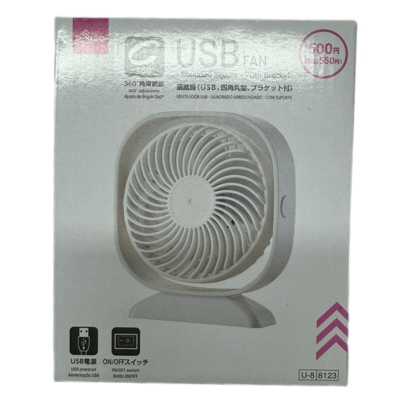 360度桌上型電風扇/USB
