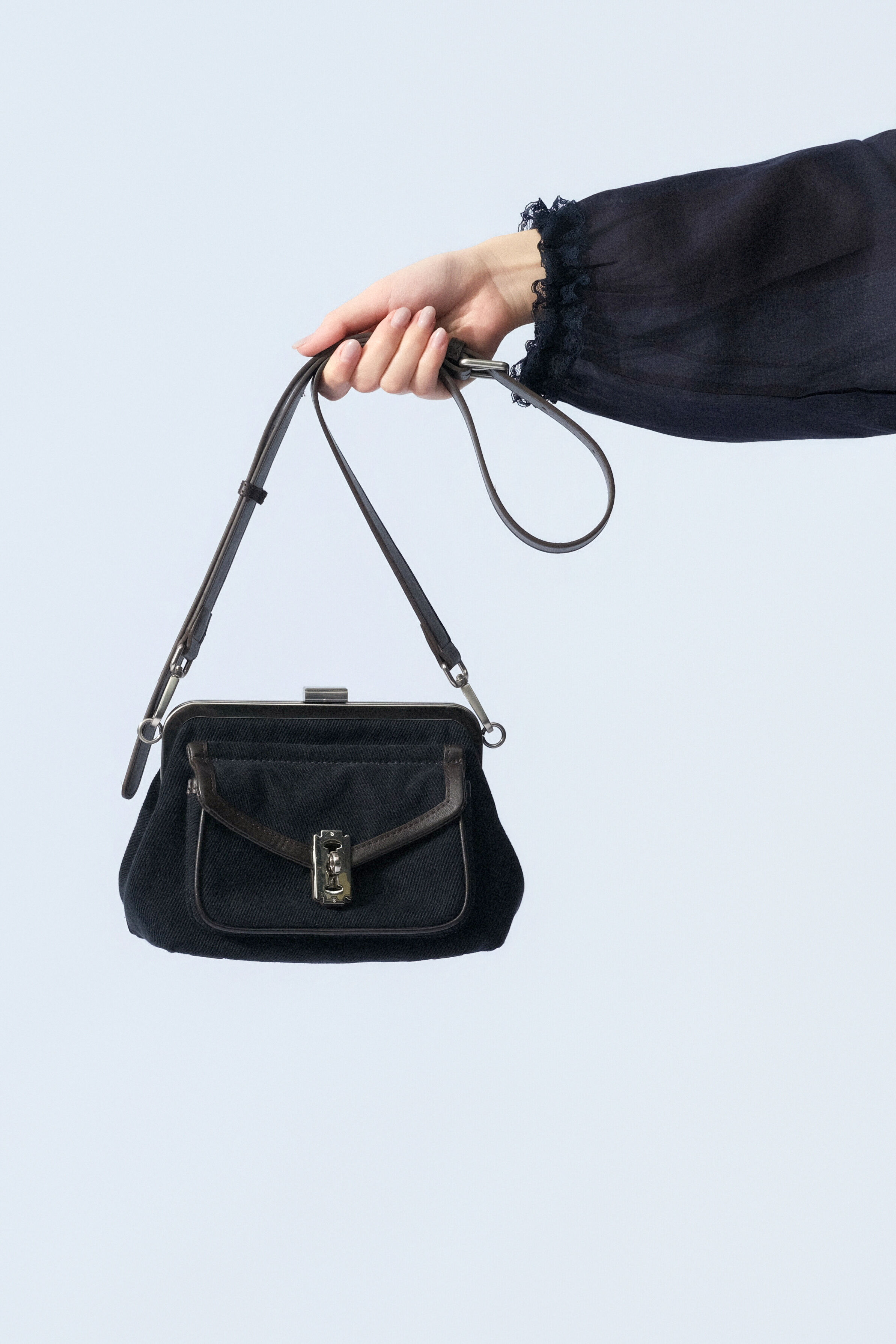 雙面裝飾袋口金包（預購產品）