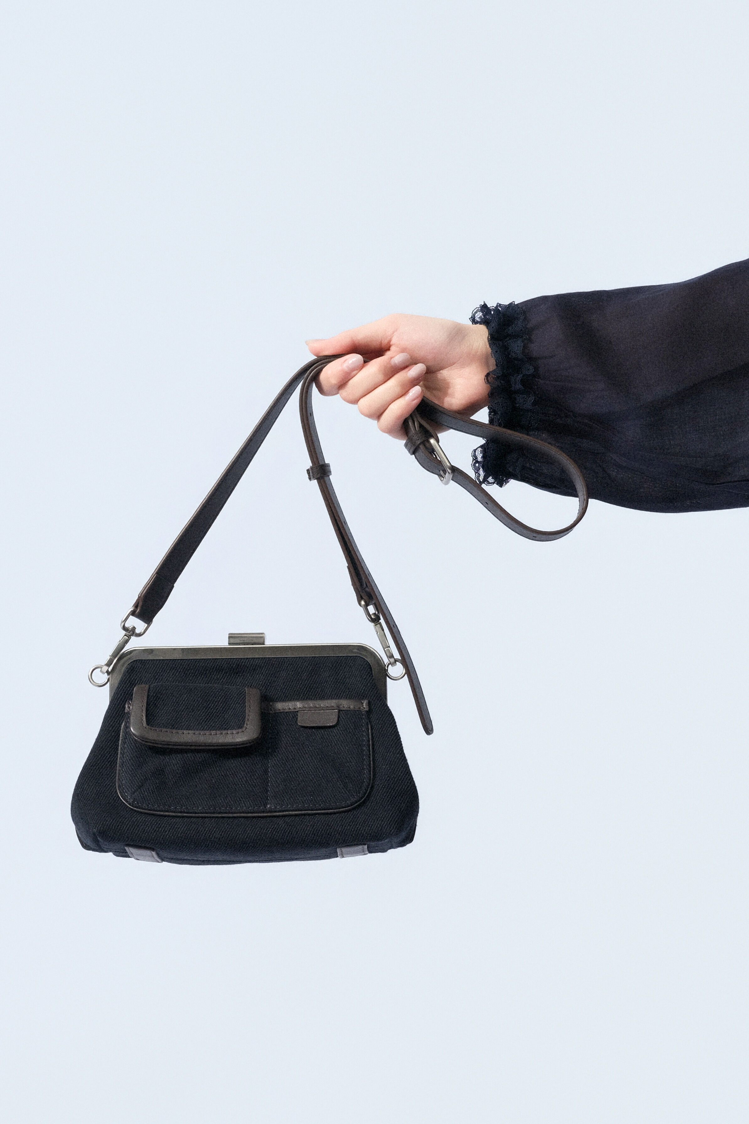 雙面裝飾袋口金包（預購產品）