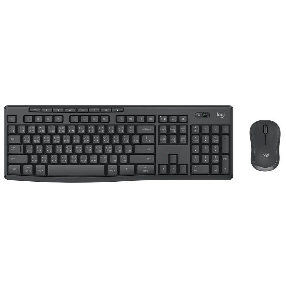 【Logitech】MK370 無線鍵鼠組 - 企業版