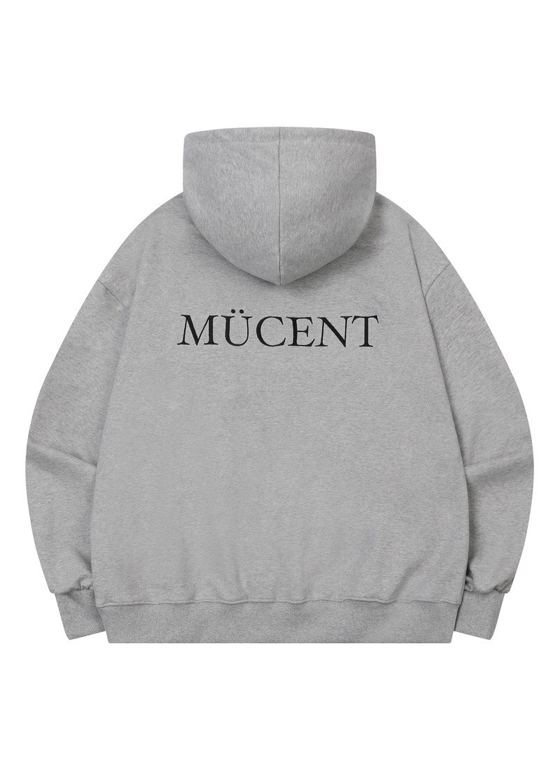 【 4/19收單 】MUCENT UFIT 鬆弛感刺繡連帽上衣 韓國