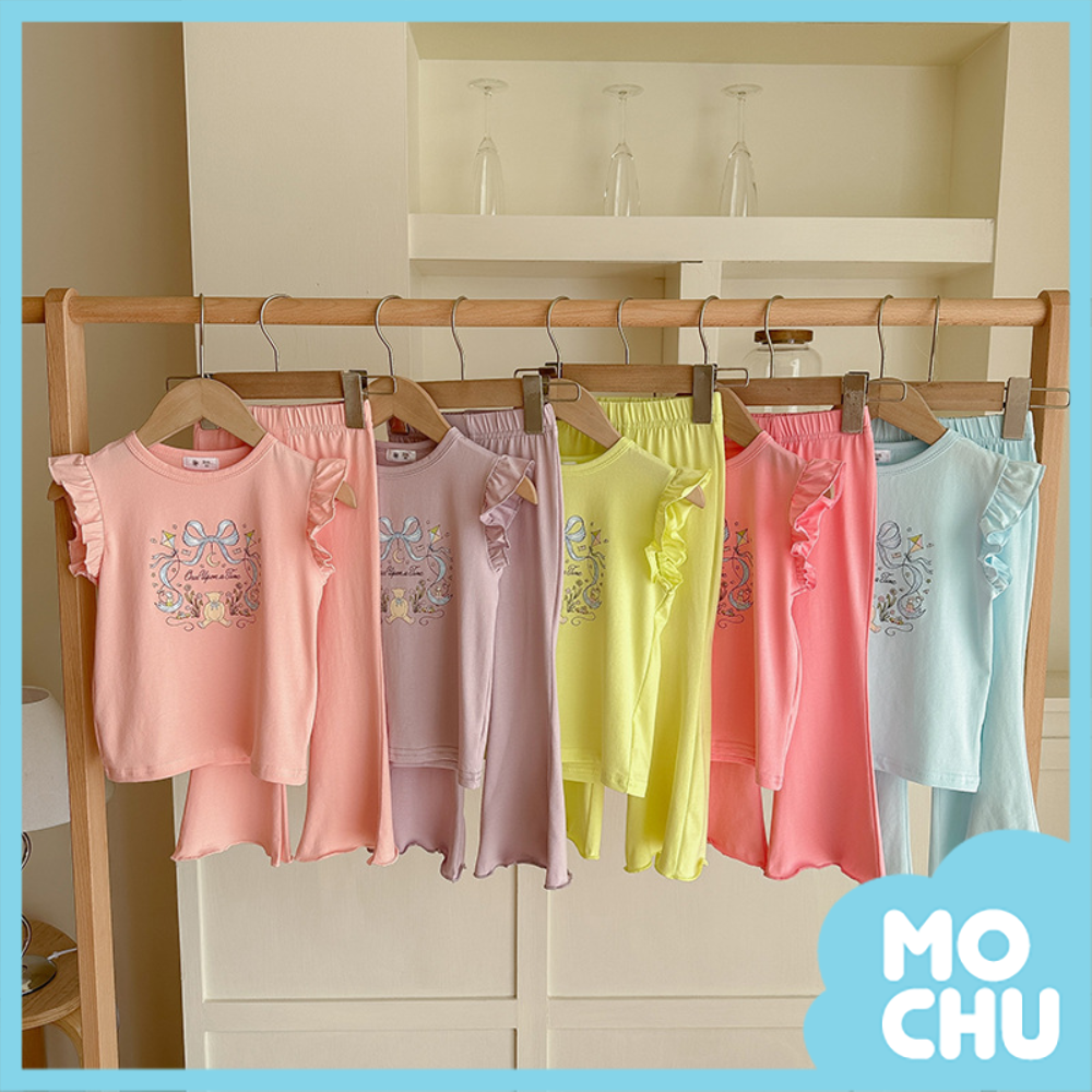 閃耀彩帶小熊休閑套裝(五色)