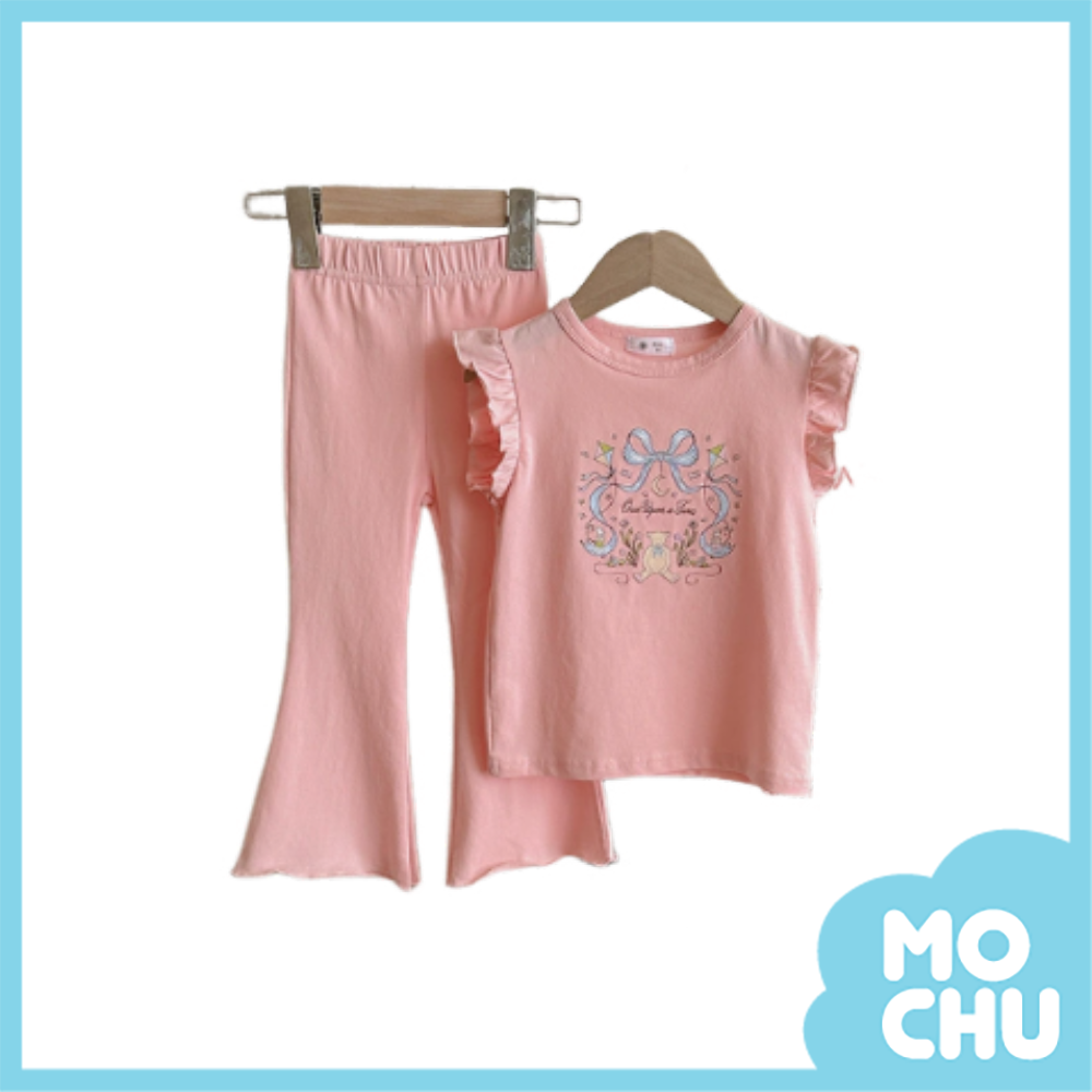 閃耀彩帶小熊休閑套裝(五色)