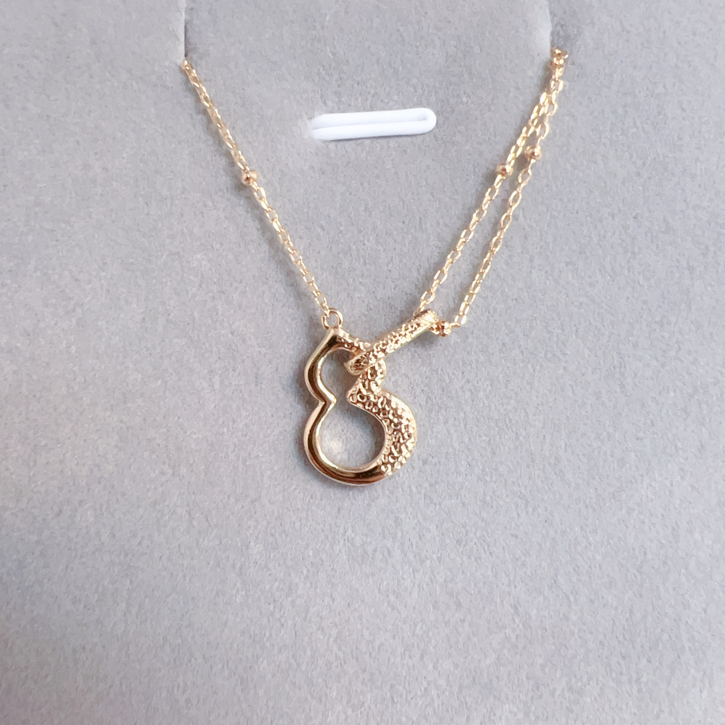 (L1) 福祿雙繞手鏈 S925復古金- #S0020601 #AP2604