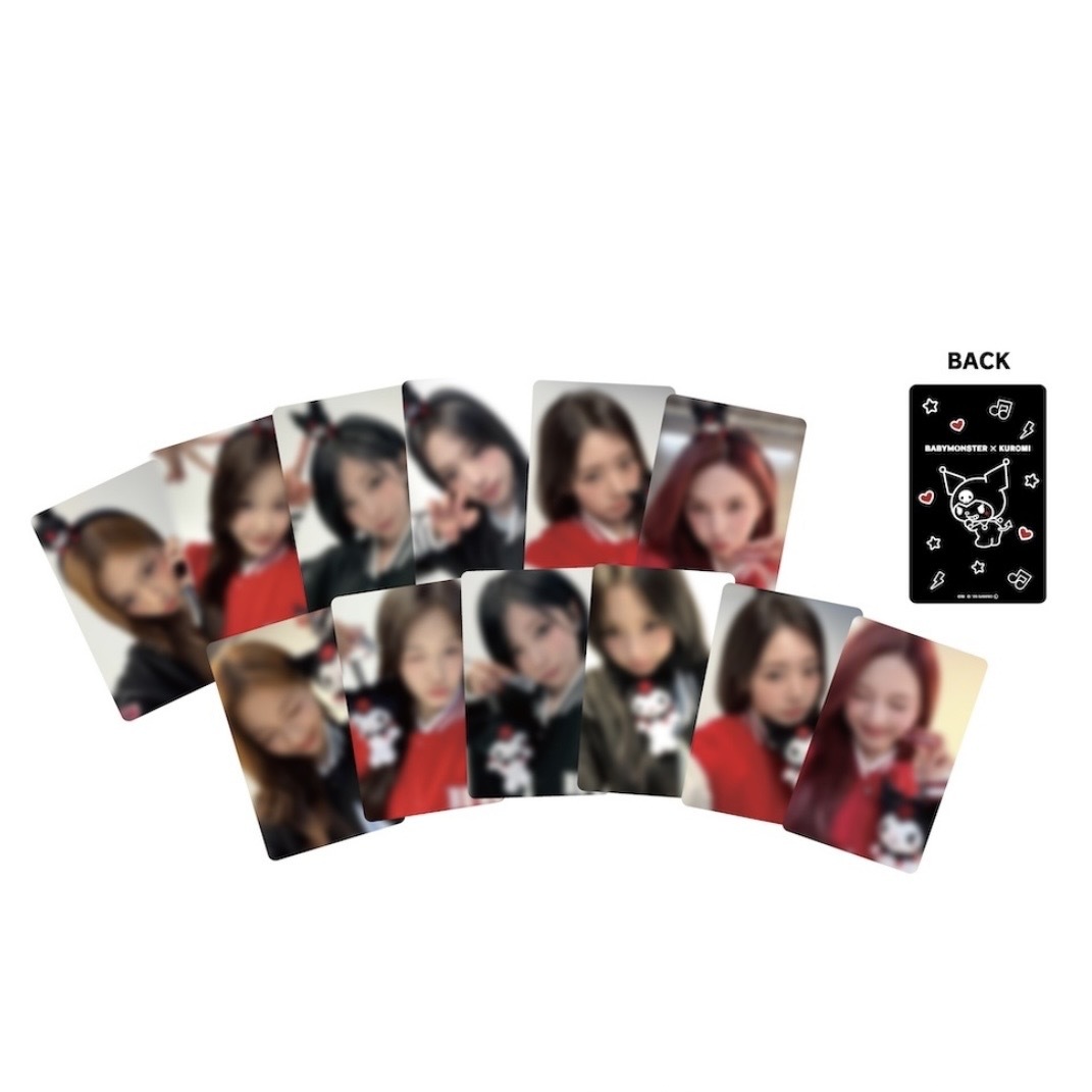 Babymonster 庫洛米 寶怪 聯名 隨機小卡 單張