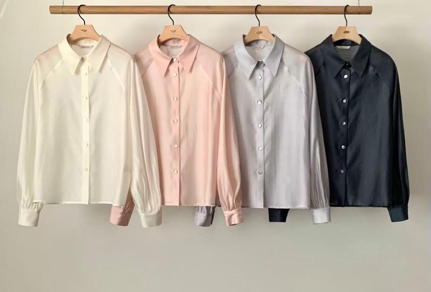 AU6012 柔光插肩襯衫