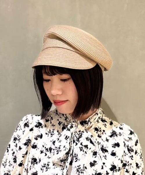 [連線優惠] CA4LA MAY PB7 不對稱報童帽