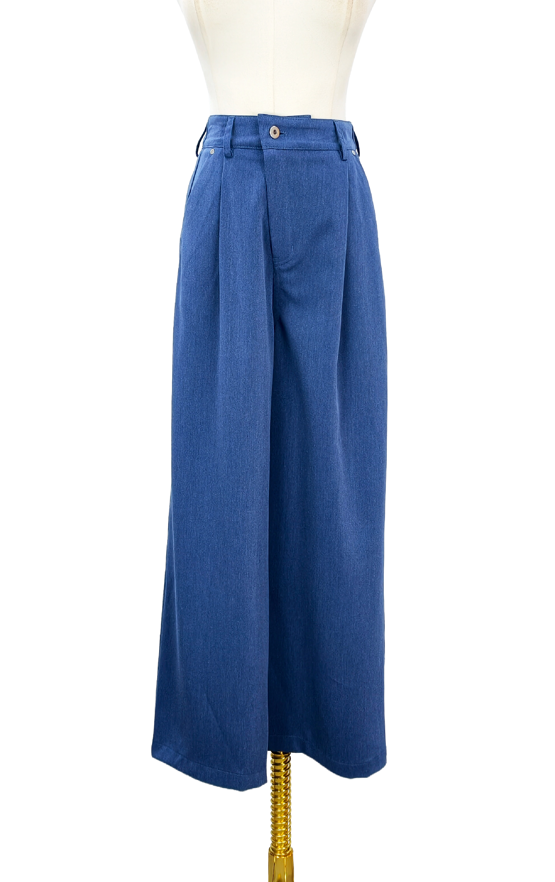 鈕扣剪裁長褲 PT0151