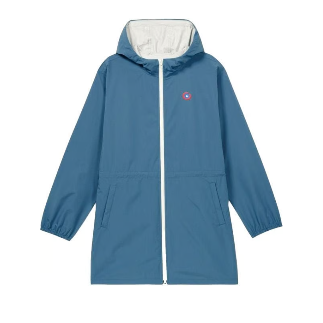 1FL0401-090 [FLOTTE] Amelot Couleur - Long Raincoat Orage #20300 (EU)