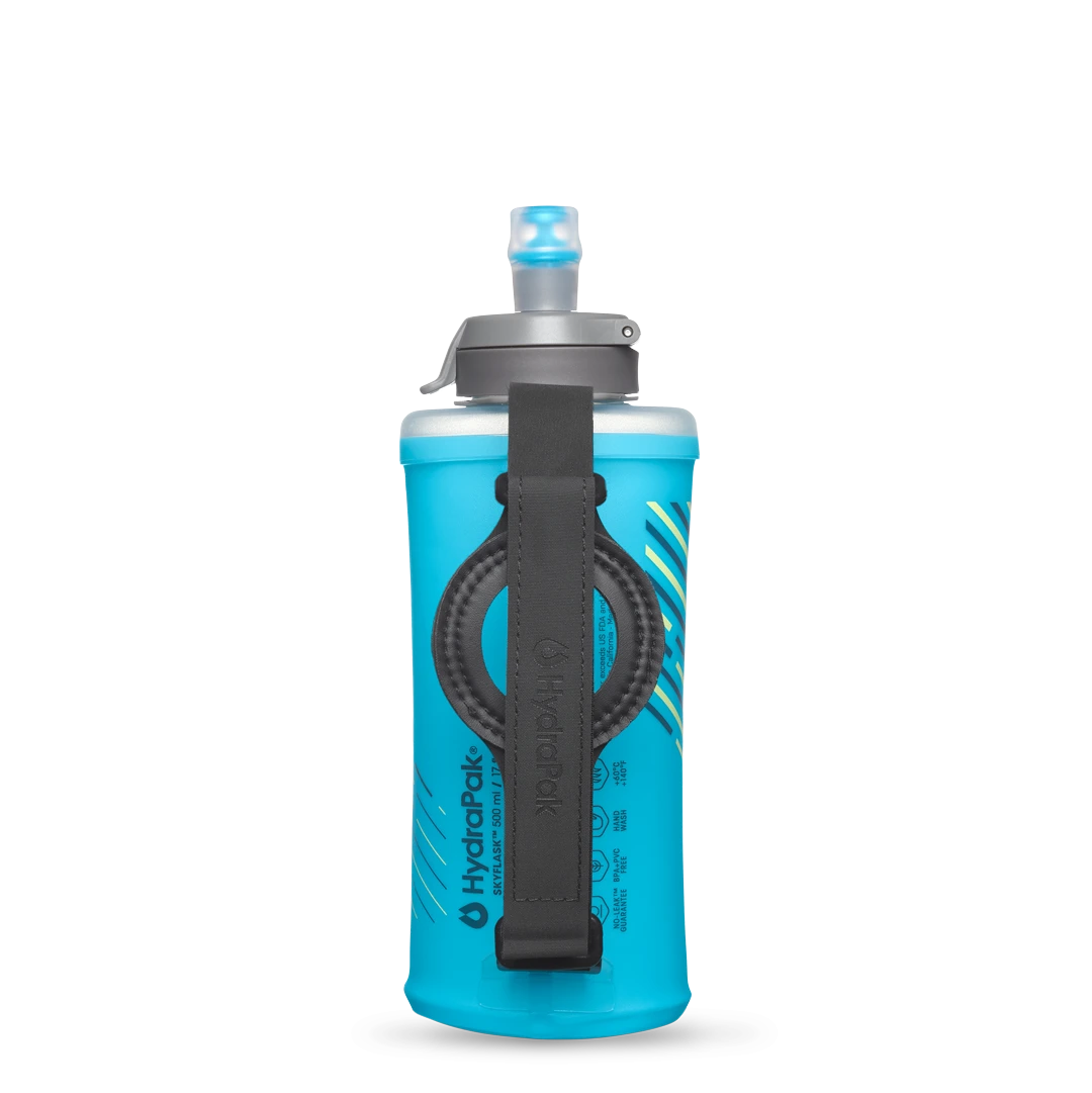 Hydrapak SKYFLASK SPEED 軟式運動水壺 500ml (配有可調式手帶)