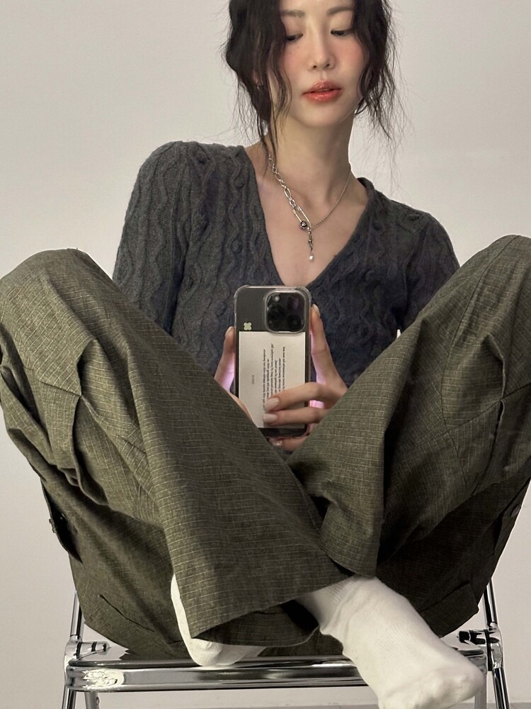 【預購】OFUSE CROSS PEARL 迴紋針項鍊 OFCPR