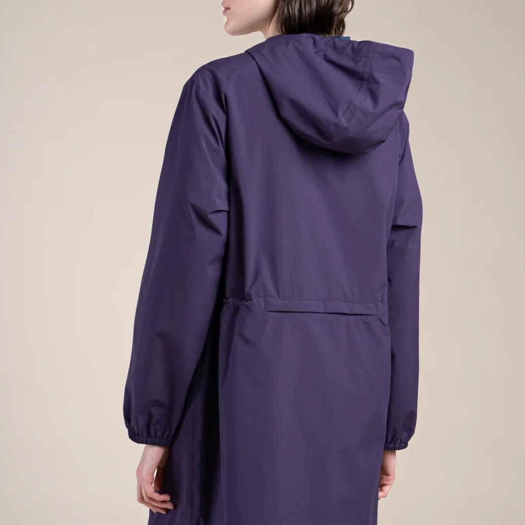 1FL0401-091 [FLOTTE] Amelot Classique - Long Raincoat Aubergine #20300 (EU)