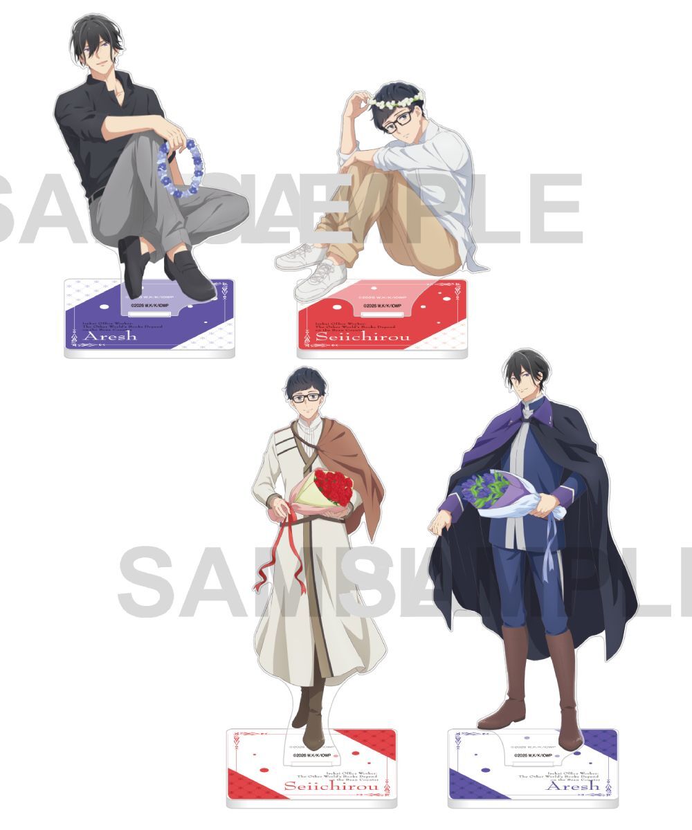 預購-「異世界的處置依社畜而定」 壓克力立牌　Flower ver. 系列【日本進口精品】