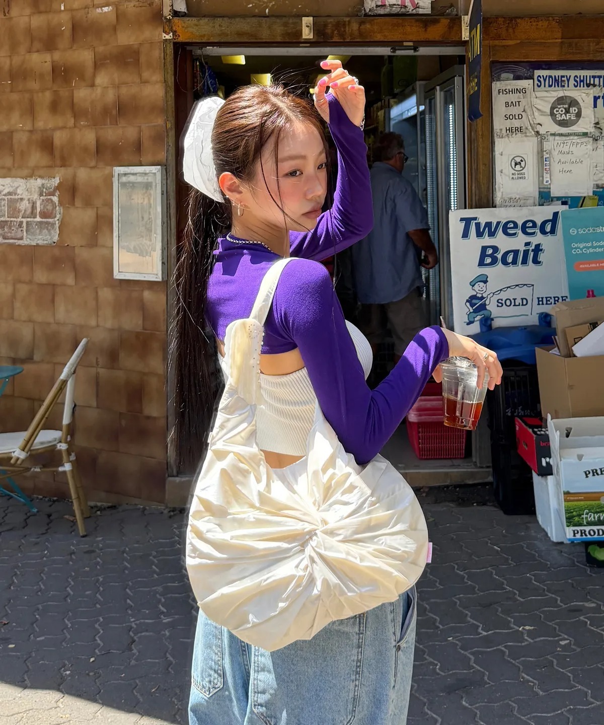 JILL BY JILLSTUART Twist Hobo Bag