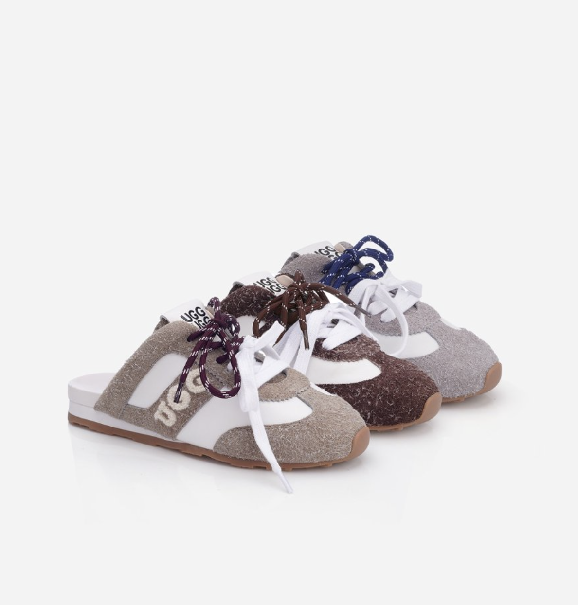 【2026春夏款3色入】UGG Ozlana Harrington Panel Mule Slipper