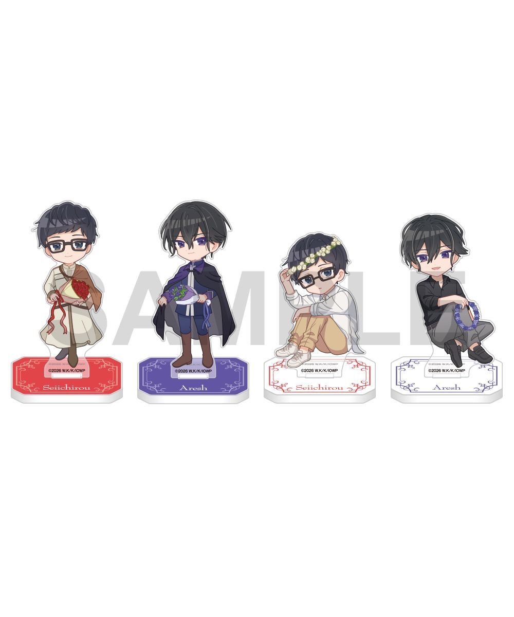 預購-「異世界的處置依社畜而定」 集換式Q版壓克力立牌 Flower ver.PACK盲盒販售 隨機出貨【日本進口精品】