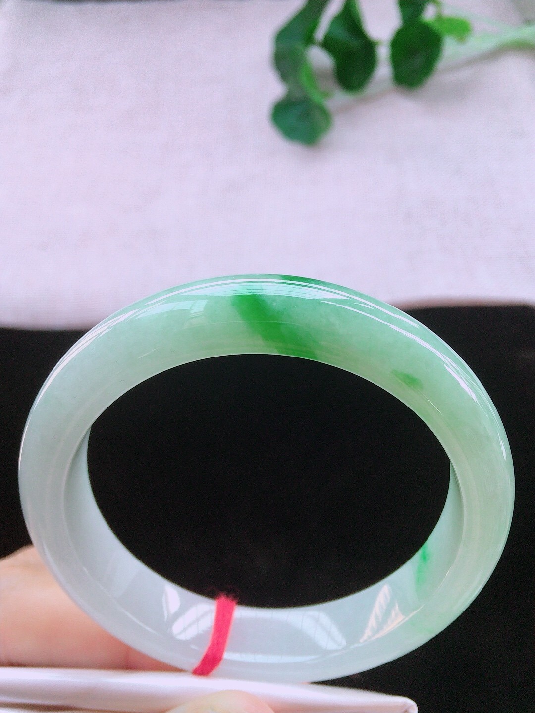 冰飄綠翡翠手鐲,天然翡翠A玉, 緬甸玉, Jade, Jadeite