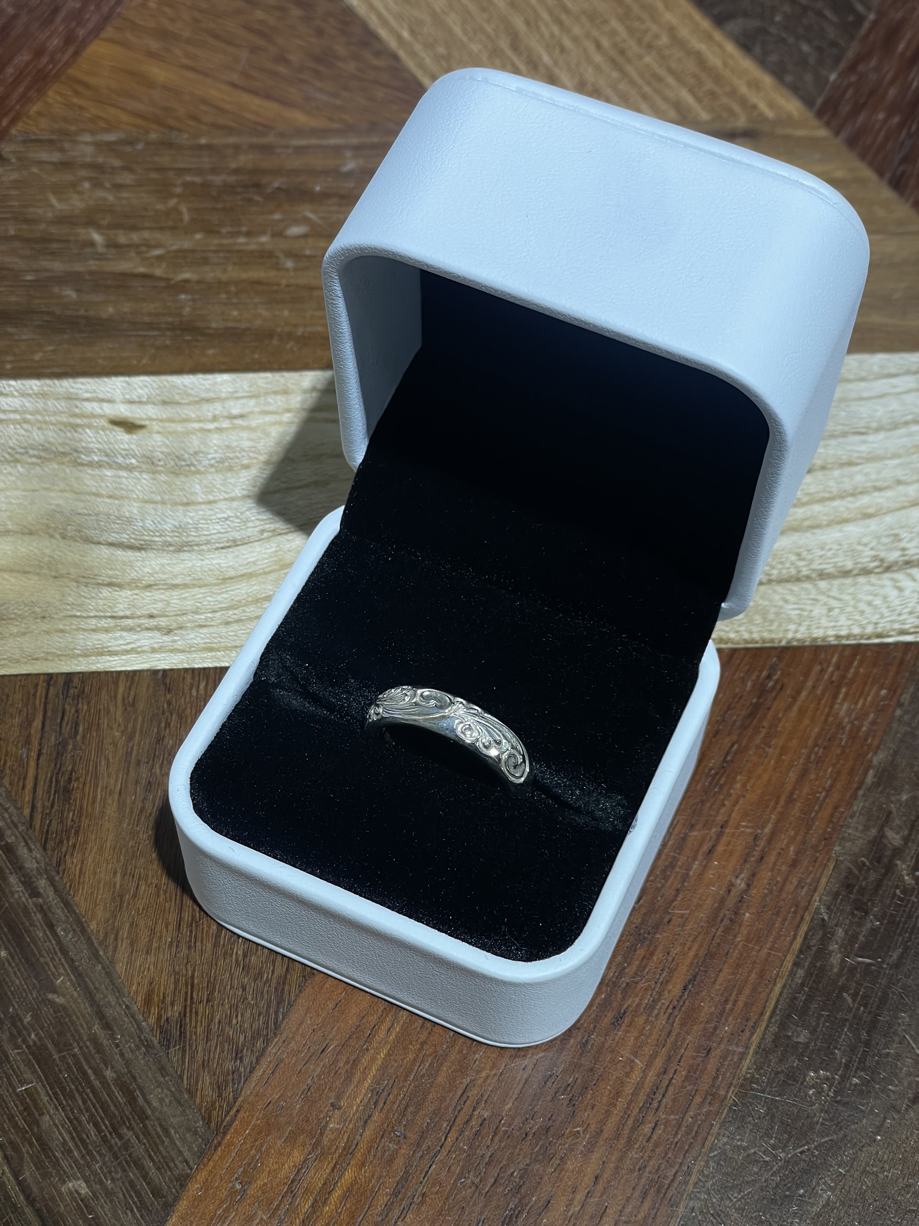 Wakan Silver Smith Special Handcrafted Round Ring