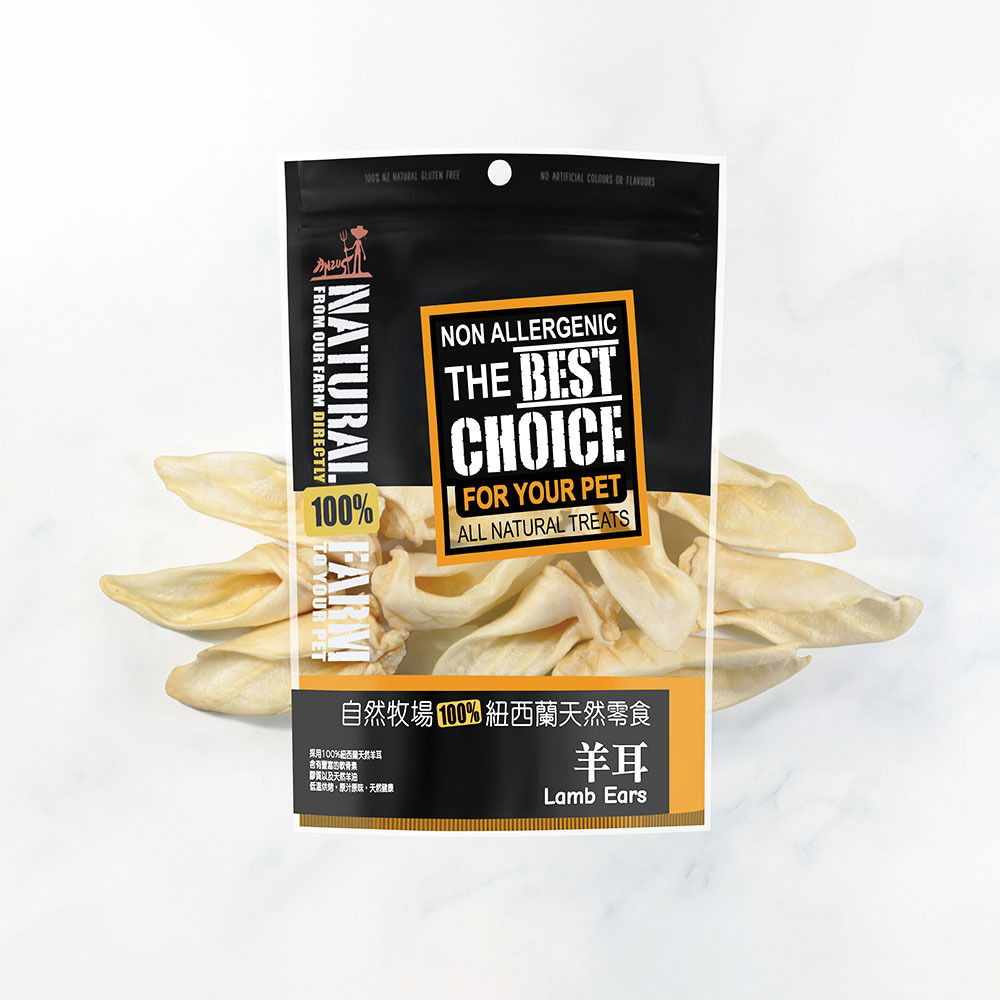 天然寵物零食．羊耳