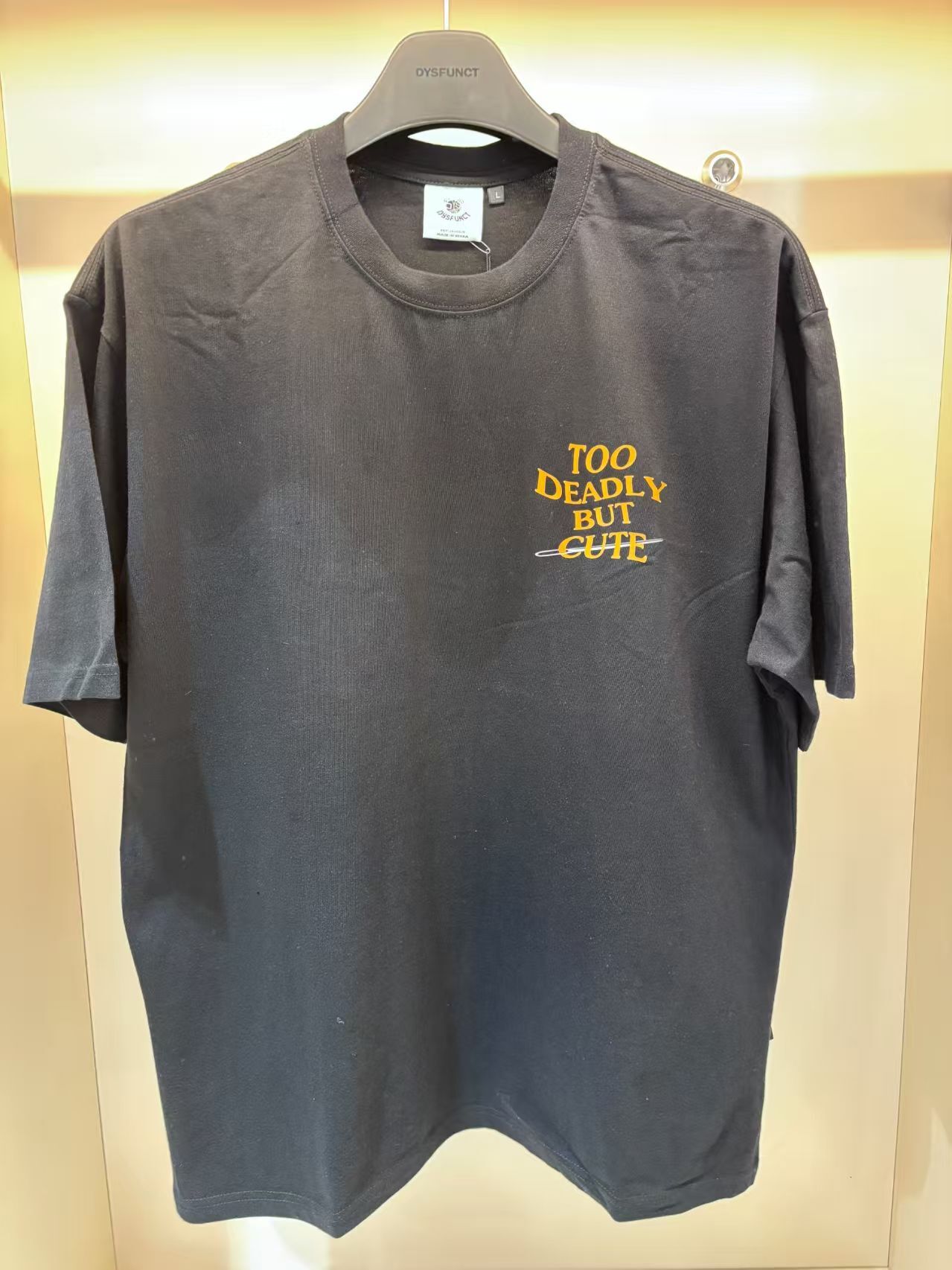 韓國代購 棒棒糖 男女同款夏日TOP DYSFUNCT 05