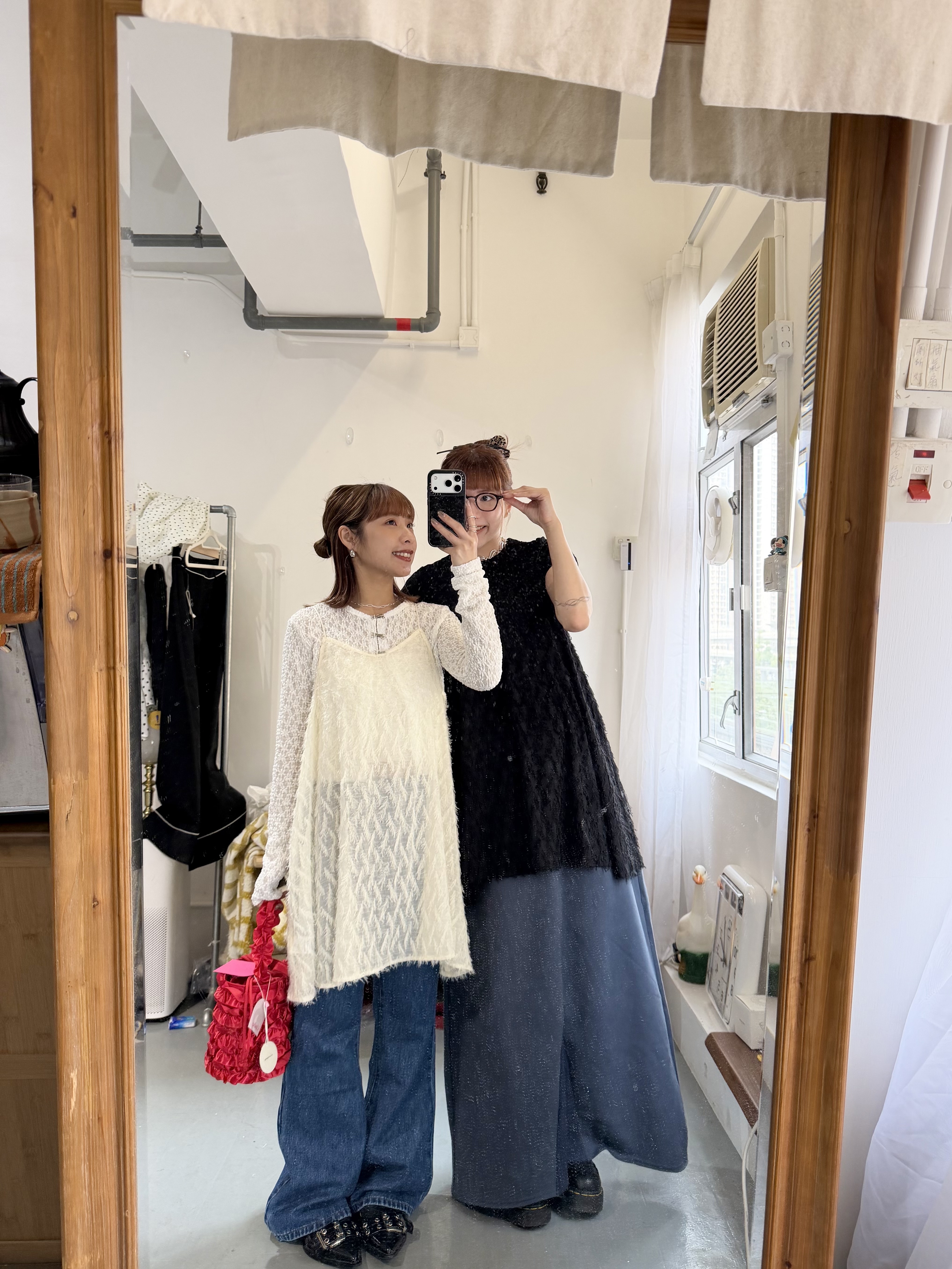 薄毛毛中長layer