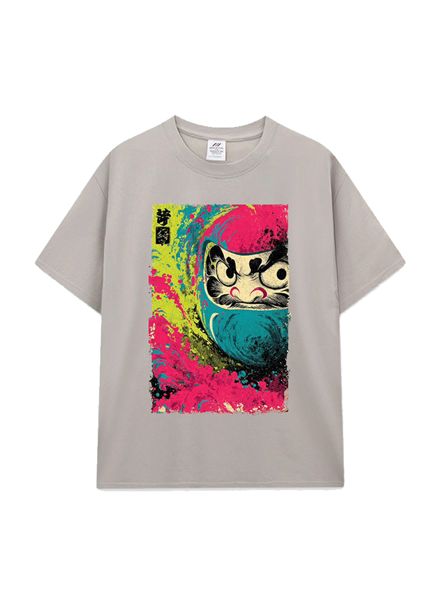 把一點不安分的信念，穿在身上｜塗鴉達摩插畫T恤