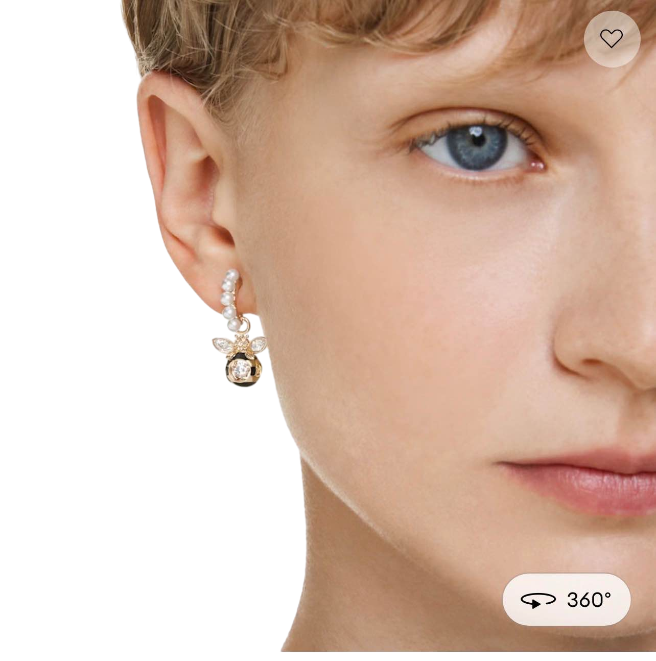 【Swarovski】Swarovski Earrings 5742678 GOLD  金