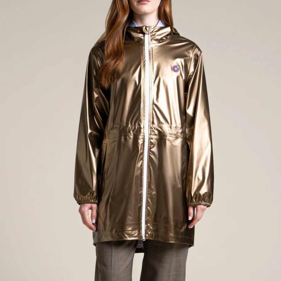 1FL0401-098 [FLOTTE] Versailles - Metallic raincoat Gold #20302 (EU)