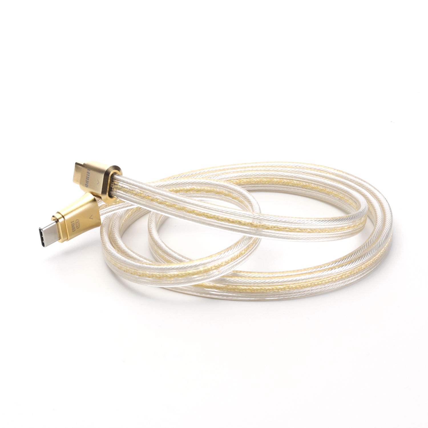 ddHiFi TC19CC Gold 旗艦純銀數字信號線 Comet Gold (10cm/45cm/100cm)