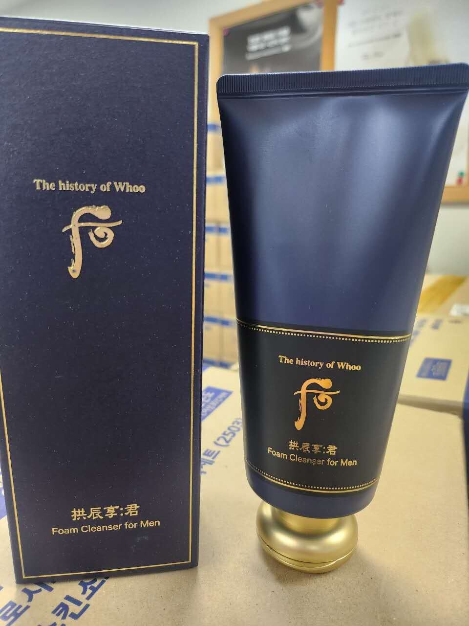 【直播】Whoo 后 LX040109 拱辰享君男士潔面乳