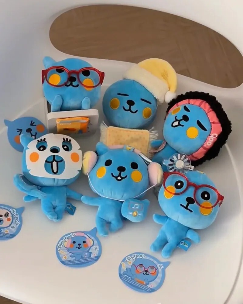 【預購】QOO 正版授權 好QOO的一天系列 吊飾 鑰匙圈 盲盒