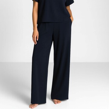1SO0403-023 [SUNNY STUDIO] Wide-Leg Trousers Marine #11510 (EU)