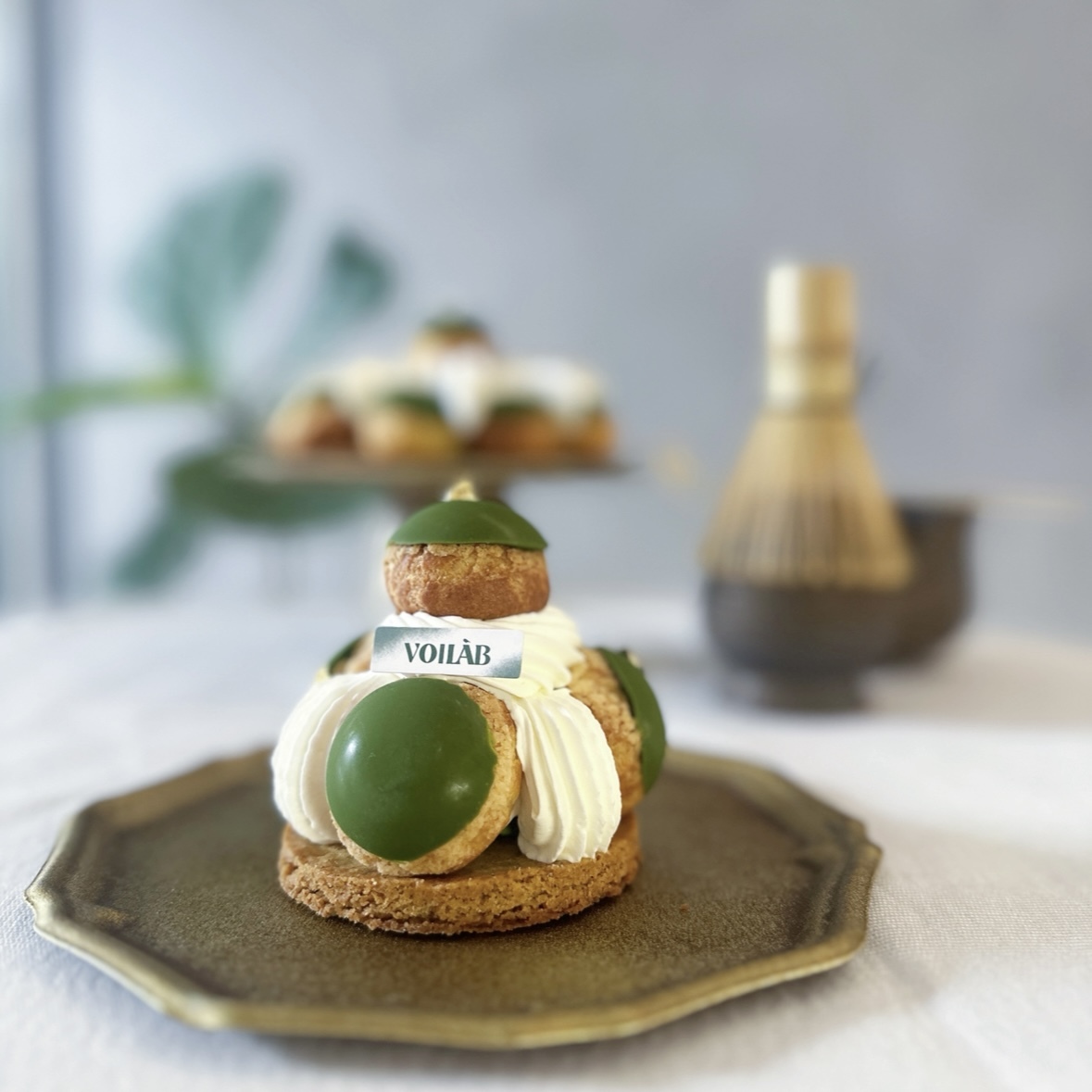 🌿 迷你抹柚聖多諾黑