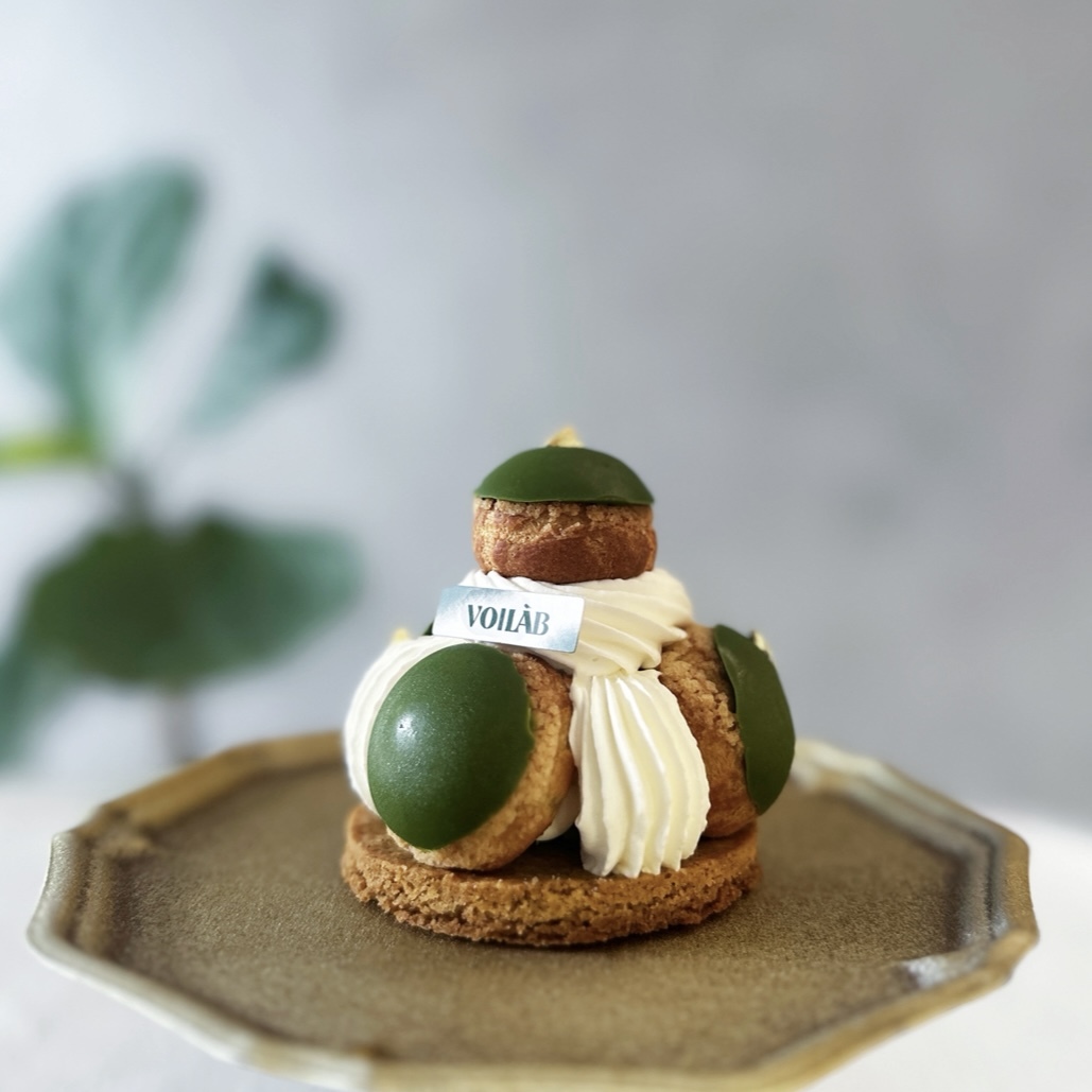 🌿 迷你抹柚聖多諾黑