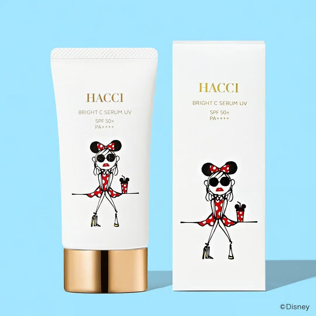 [連線優惠]HACCI Bright C Serum UV 防曬精華液 50g（SPF50+／PA++++）