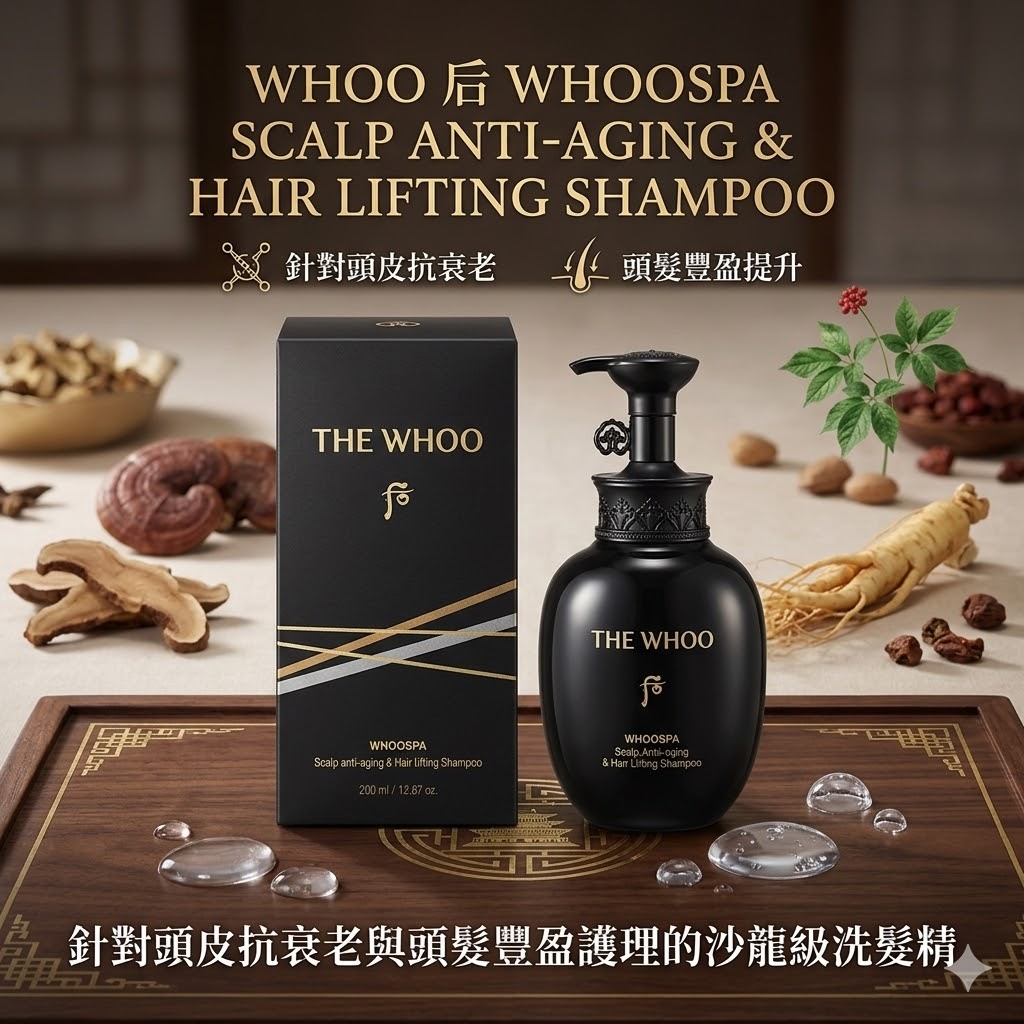 【直播】Whoo 后 LX040110 防脫洗髮水